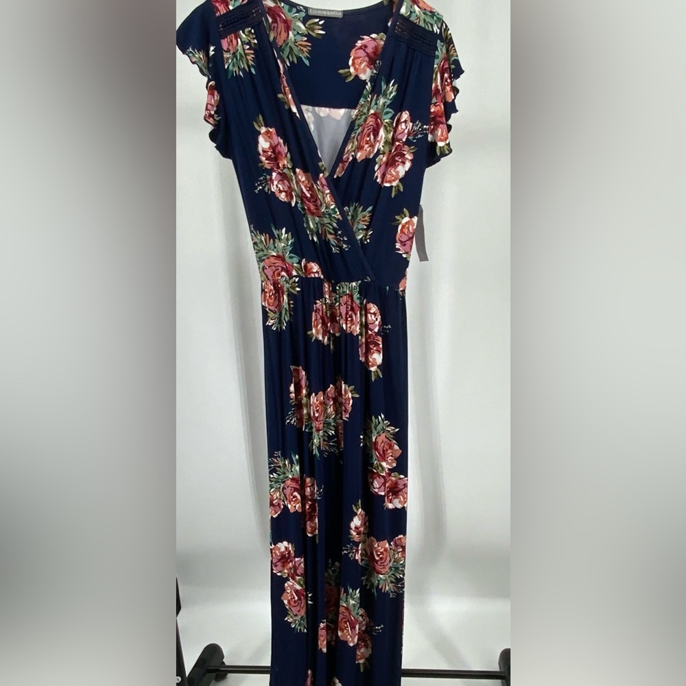 Love Apella Flower Printed Jumpsuit